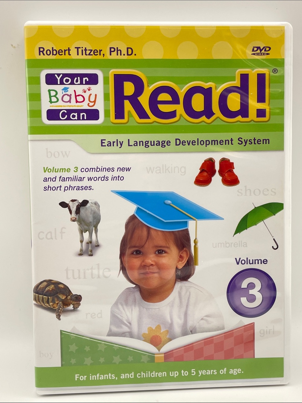 Your Baby Can Read! Volume 3 DVD Video Early Language Development System - EUC